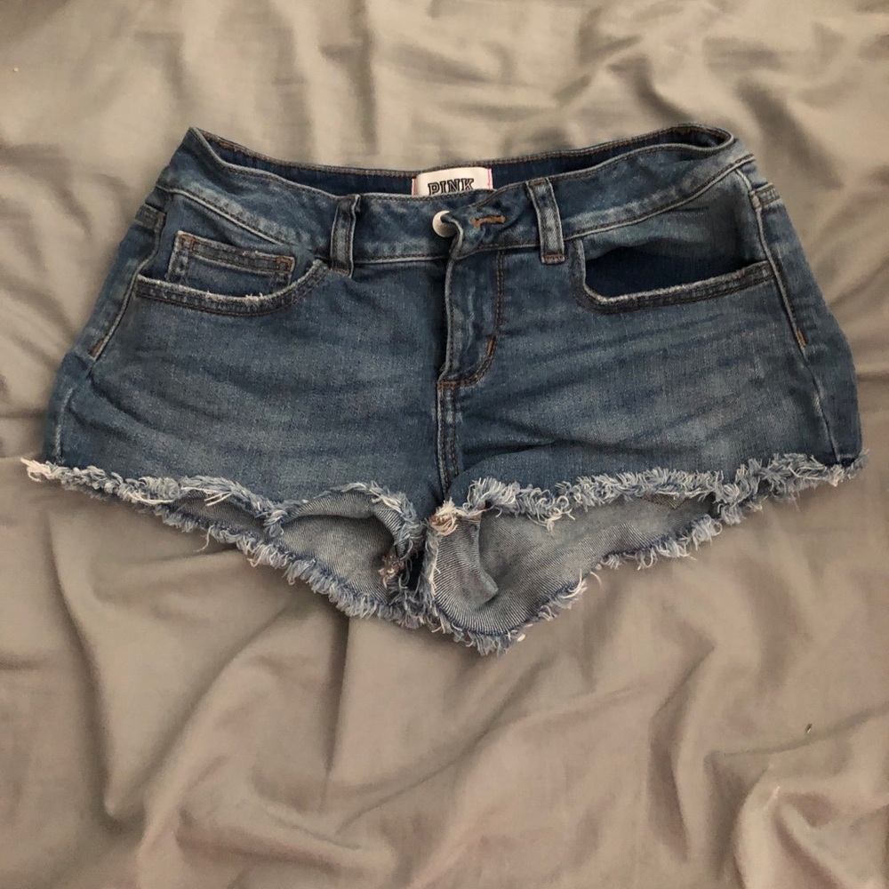 Pink Victoria Secret Denim Short!